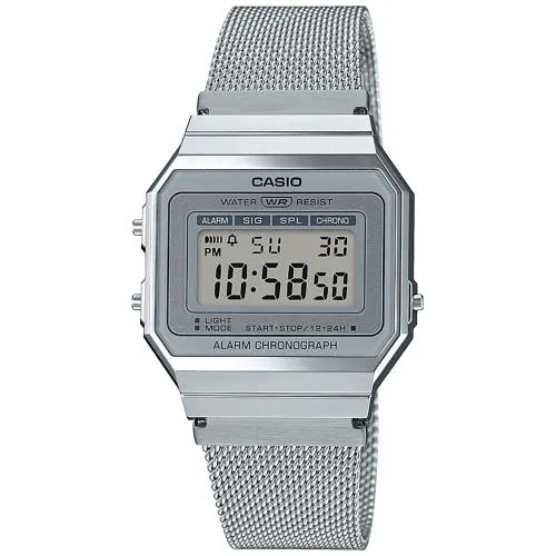 Reloj Casio Vintage Malla Milanesa Dorado A700WEM-7AEF